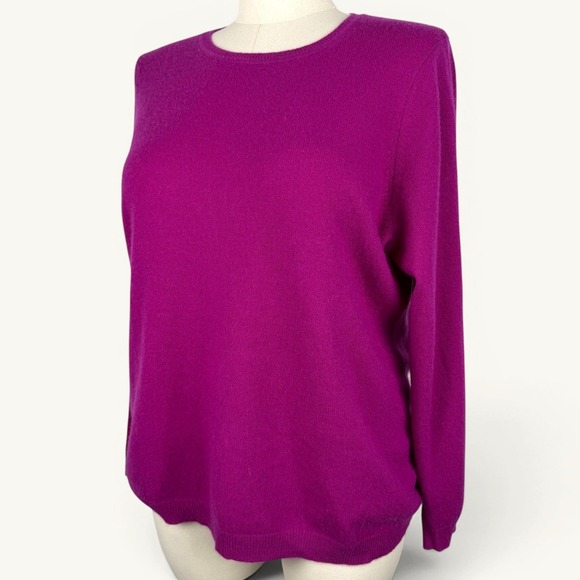 Charter Club Sweaters - Charter Club Luxury 100% Cashmere Crewneck Sweater 2X Quiet Luxury Minimalist